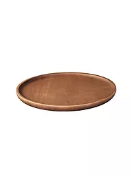 ASA SELECTION | Assiette en bois "Wood" 30cm (Acacia Massif) | Marron