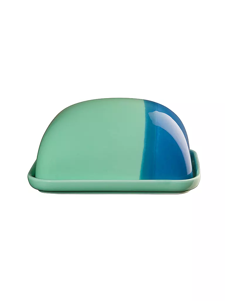 ASA SELECTION | Beurrier grand JOY 15x12x7cm Blueberry Smoothie | hellgrün