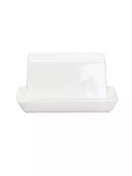 ASA SELECTION | Beurrier petit 11x8,8cm "A Table Fine" | Blanc