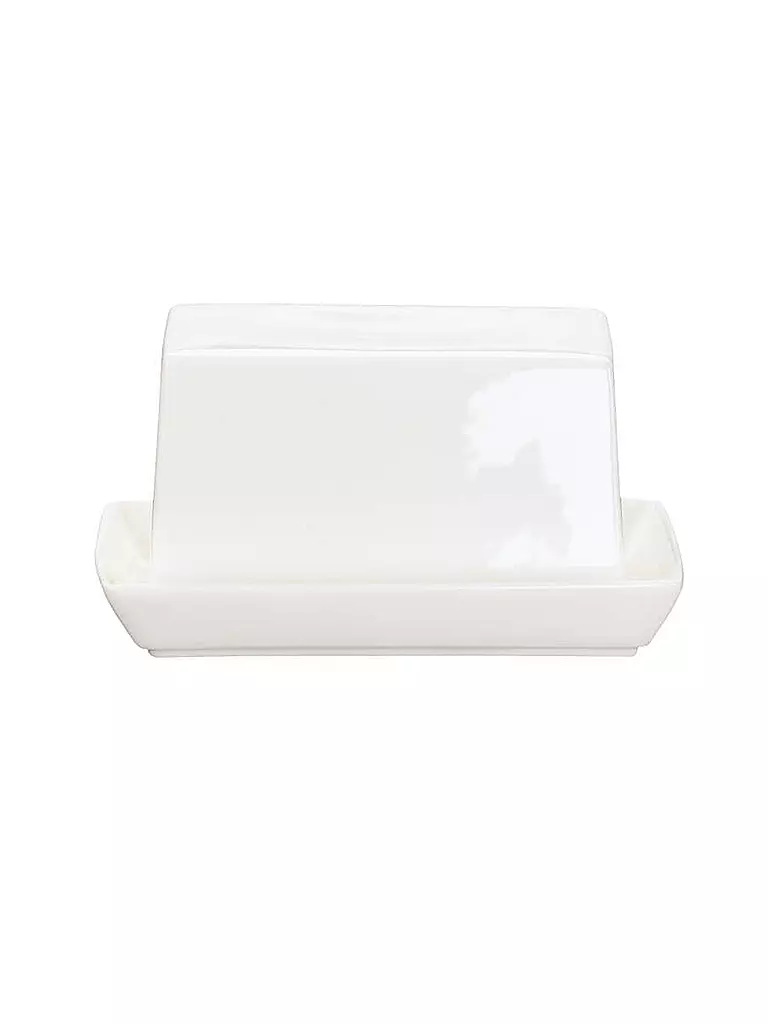 ASA SELECTION | Beurrier petit 11x8,8cm "A Table Fine" | Blanc