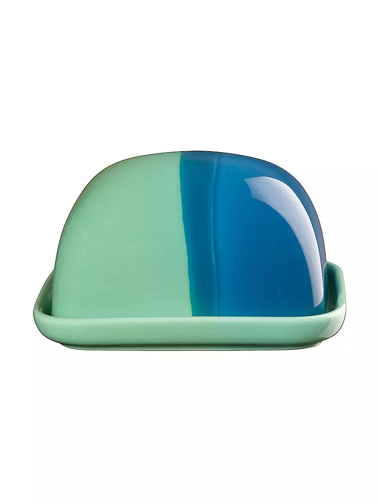 ASA SELECTION | Beurrier petit JOY 11x9x6cm Smoothie Myrtille | Vert clair