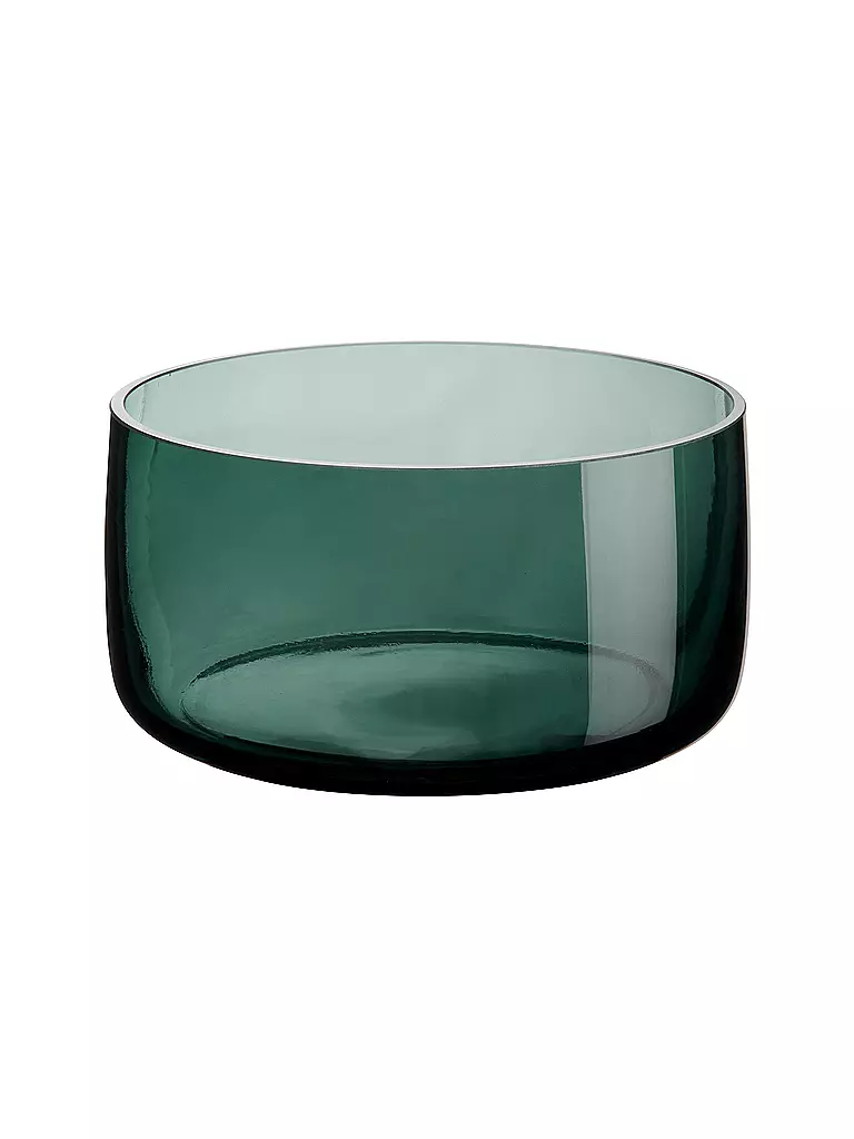 ASA SELECTION | Coupe en verre AJANA grand 21,5cm Vert | dunkelgrün