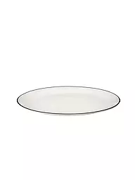 ASA SELECTION | Desserteller "à table ligne noir" 21cm  | Blanc