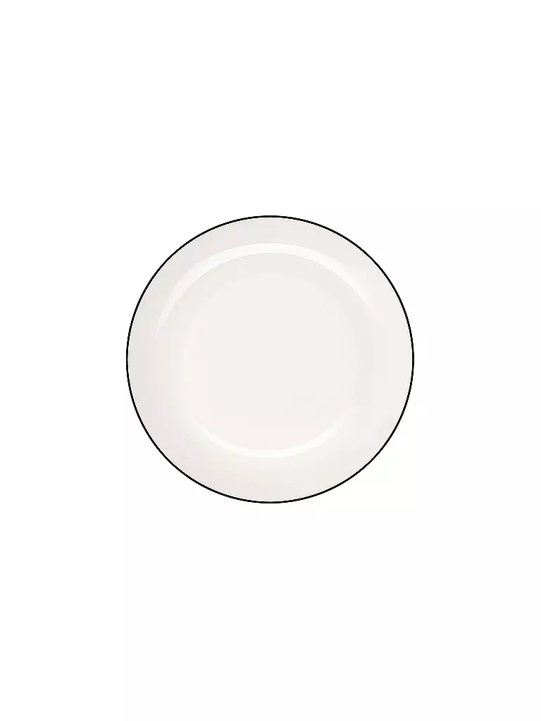 ASA SELECTION | Desserteller klein "à table ligne noir" 14,5cm  | Blanc