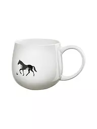 ASA SELECTION | Henkelbecher 0,4l MAGU-FOOTPRINTS Chat | Blanc