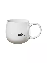 ASA SELECTION | Henkelbecher 0,4l MAGU-FOOTPRINTS Chat | Blanc
