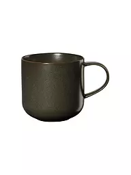 ASA SELECTION | Henkelbecher Coppa 0,4l Kuro/Noir | Vert foncé