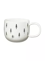 ASA SELECTION | Mug de Noël avec anse 0,4l Skiddng Xmas | Blanc