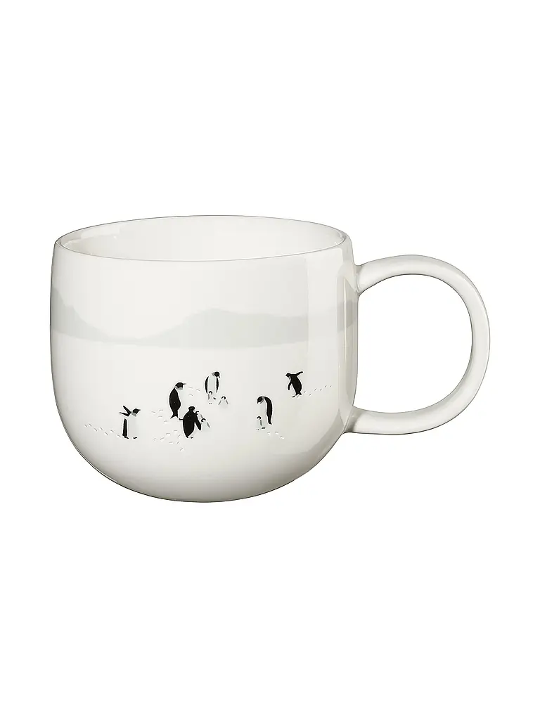 ASA SELECTION | Mug de Noël avec anse 0,4l South Pole | Blanc
