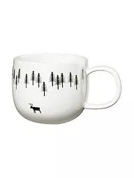 ASA SELECTION | Mug SKIING 400ml Joy / Snow Tracks | Blanc