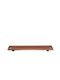 ASA SELECTION | Planche en bois avec pieds "Wood" 60x13cm (Acacia Massif) | Marron