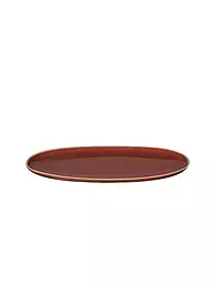 ASA SELECTION | Plat ovale 28,5x16cm SEMANA Caviar | Rouge