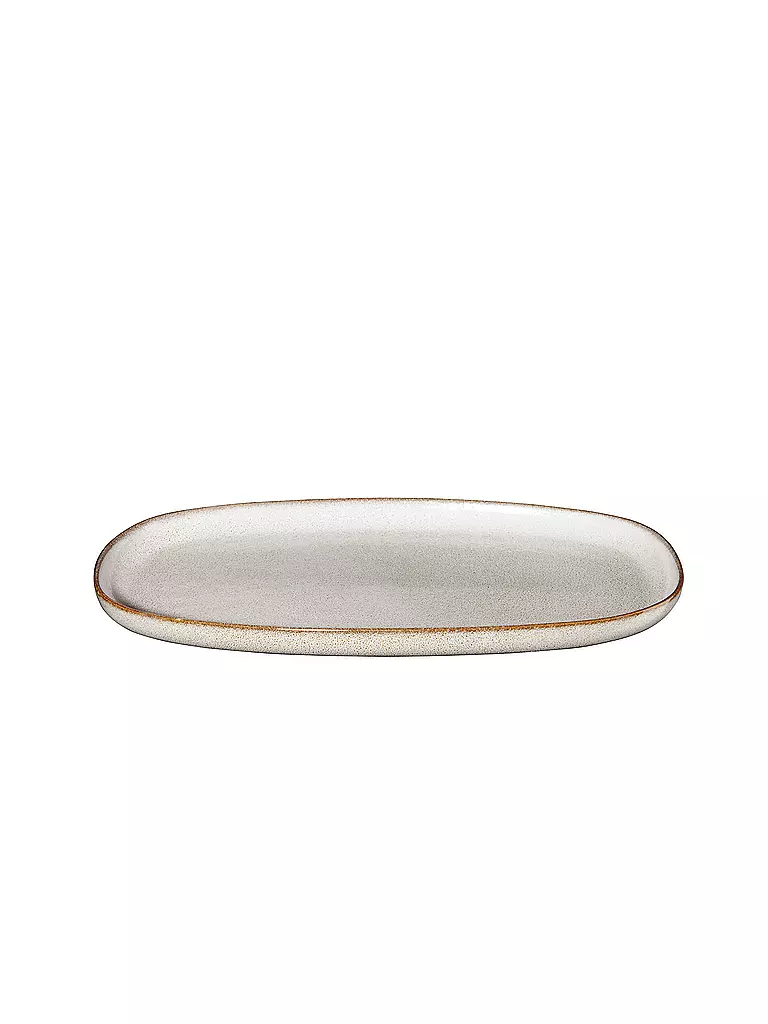 ASA SELECTION | Plat ovale 31x18cm Saisons Sable | Beige