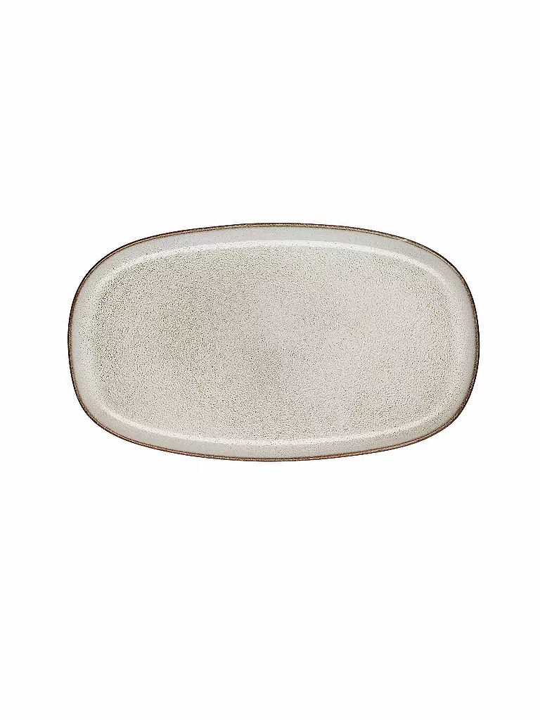 ASA SELECTION | Plat ovale 31x18cm Saisons Sable | Beige