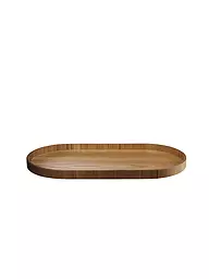 ASA SELECTION | Plateau en bois ovale 44x22,5cm Bois de saule Brun | Marron