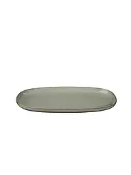 ASA SELECTION | Platte oval Saisons 31x18cm Eucalyptus | Vert