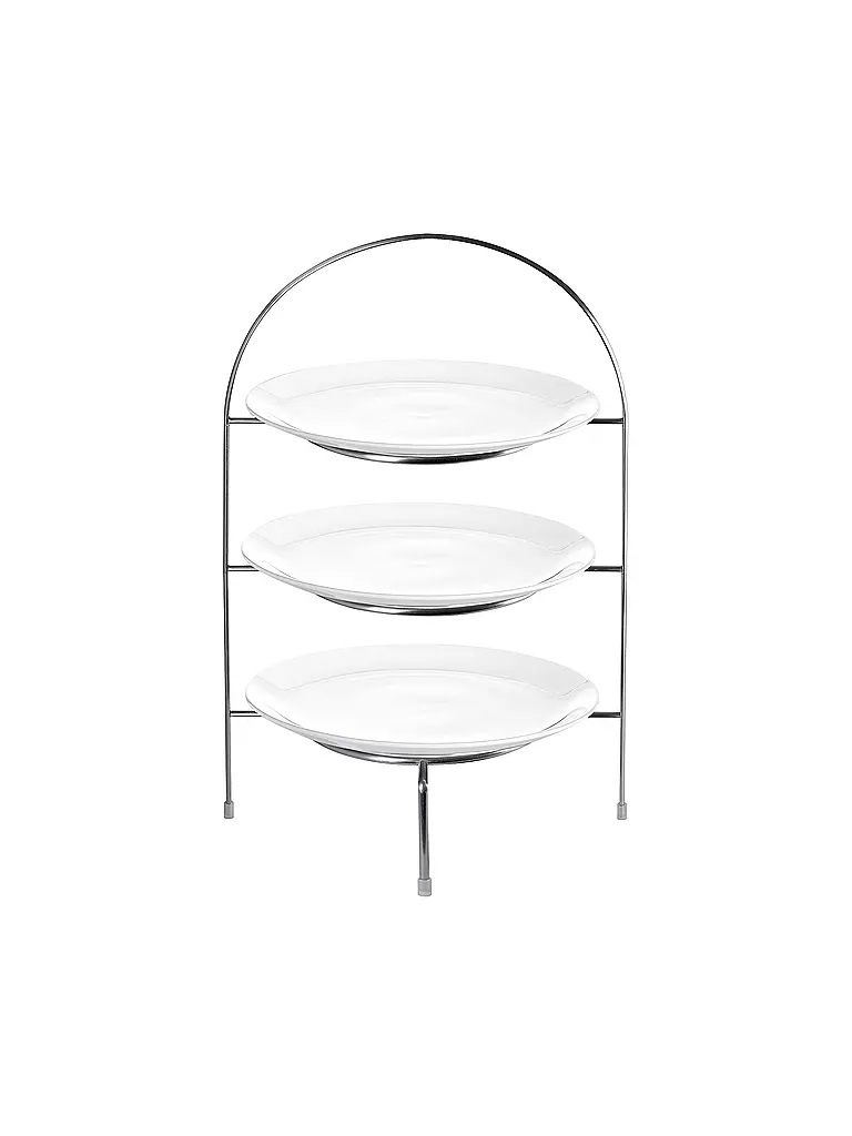 ASA SELECTION | Présentoir à 3 niveaux pour assiettes 49 cm | silber