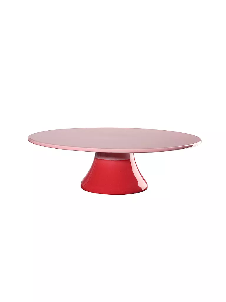 ASA SELECTION | Présentoir à gâteau avec pied JOY 29cm Strawberry Smoothie | rosa