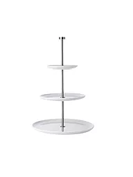 ASA SELECTION | Présentoir plat à 3 niveaux "Grande" H47cm | Blanc