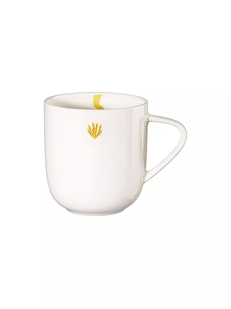 ASA SELECTION | Service de table en porcelaine pour enfants 5 pièces "Leo" | gelb