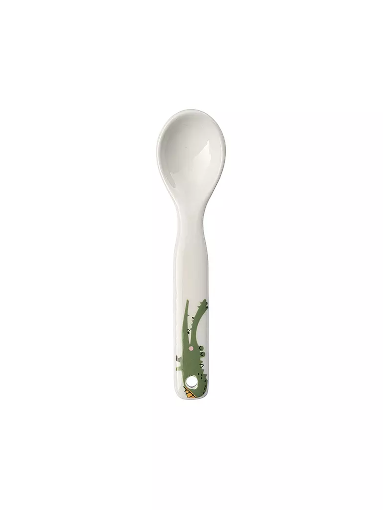 ASA SELECTION | Service de table pour enfants en porcelaine 5 pièces "Crocodile" | grün