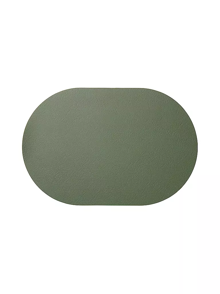 ASA SELECTION | Set de table ovale 49,5 x 33cm Émeraude | grün