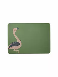 ASA SELECTION | Set de table pour enfants "Léo le lion" | Vert