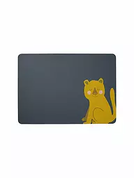 ASA SELECTION | Set de table pour enfants "Léo le lion" | Jaune