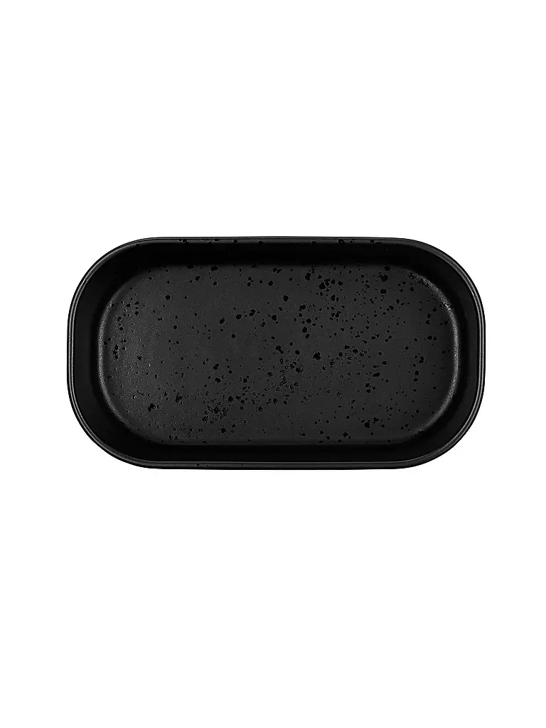 ASA SELECTION | Snackschale ovale 15x8,5cm Coppa Kuro/Noir | schwarz