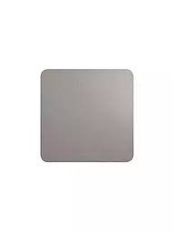 ASA SELECTION | Sous-verres aspect cuir 10x10cm lot de 4 Cement | Gris