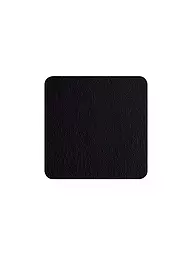 ASA SELECTION | Sous-verres aspect cuir 10x10cm lot de 4 Cement | Noir