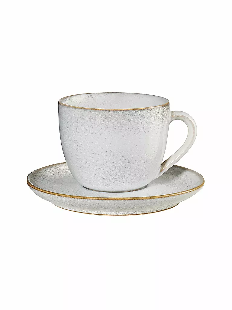 ASA SELECTION | Tasse à cappuccino avec soucoupe 0,23l Saisons Sand | beige