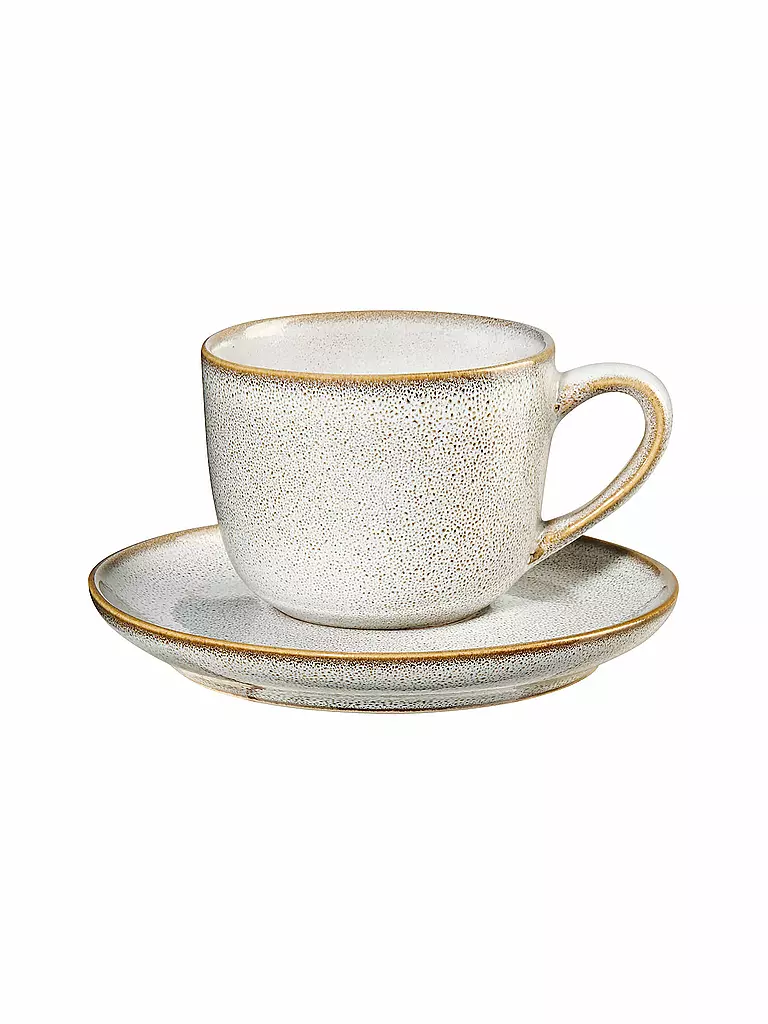 ASA SELECTION | Tasse à expresso avec soucoupe 0,09l Saisons Sand | beige