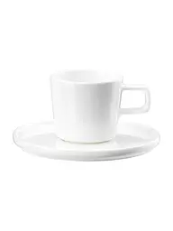 ASA SELECTION | Tasse à expresso avec soucoupe OCO 0,08l Blanc | Blanc