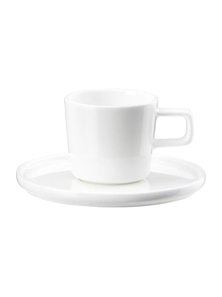 ASA SELECTION | Tasse à expresso avec soucoupe OCO 0,08l Blanc | weiss