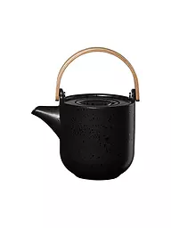 ASA SELECTION | Théière avec poignée en bois Coppa 0,6l Kuro/Noir | Noir