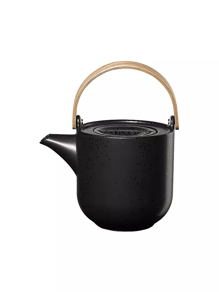 ASA SELECTION | Théière avec poignée en bois Coppa 1l Kuro/Noir | schwarz