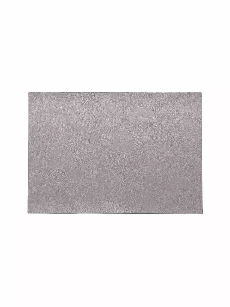 ASA SELECTION | Tischset « Vegan Leather » (Silver Cloud) | grau