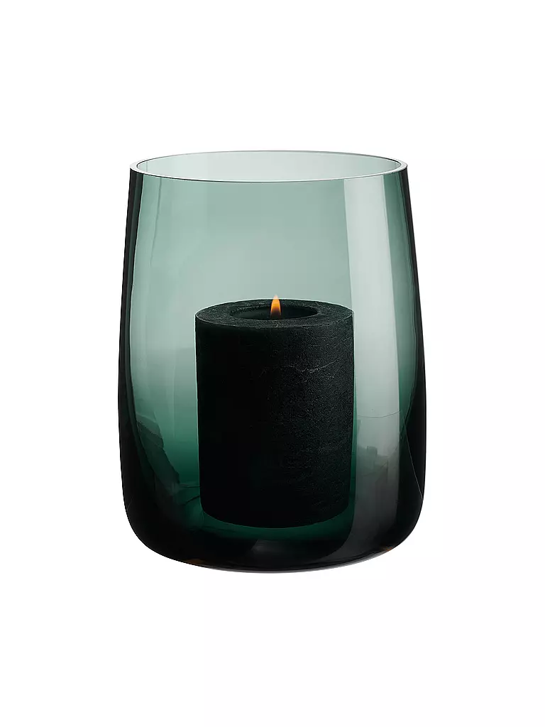 ASA SELECTION | Vase - Photophore AJANA 18cm Vert | Vert foncé