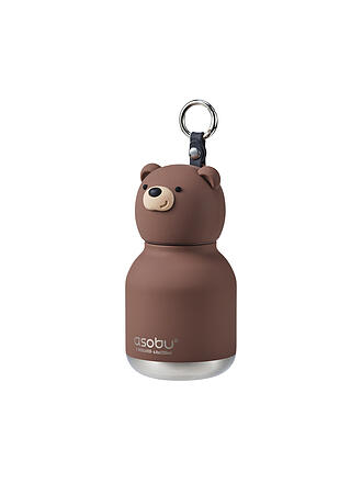 ASOBU | Mini-bouteille isotherme pour enfants BEAR 0,2l Marron