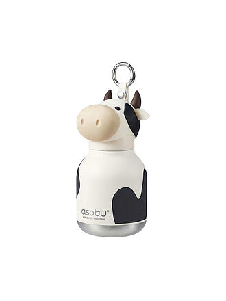 ASOBU | Mini-bouteille isotherme pour enfants KUH 0,2l Blanc/Noir