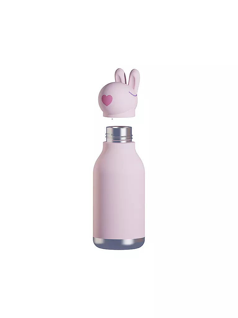 ASOBU | Bouteille isotherme 460 ml LAPIN rose | rosa