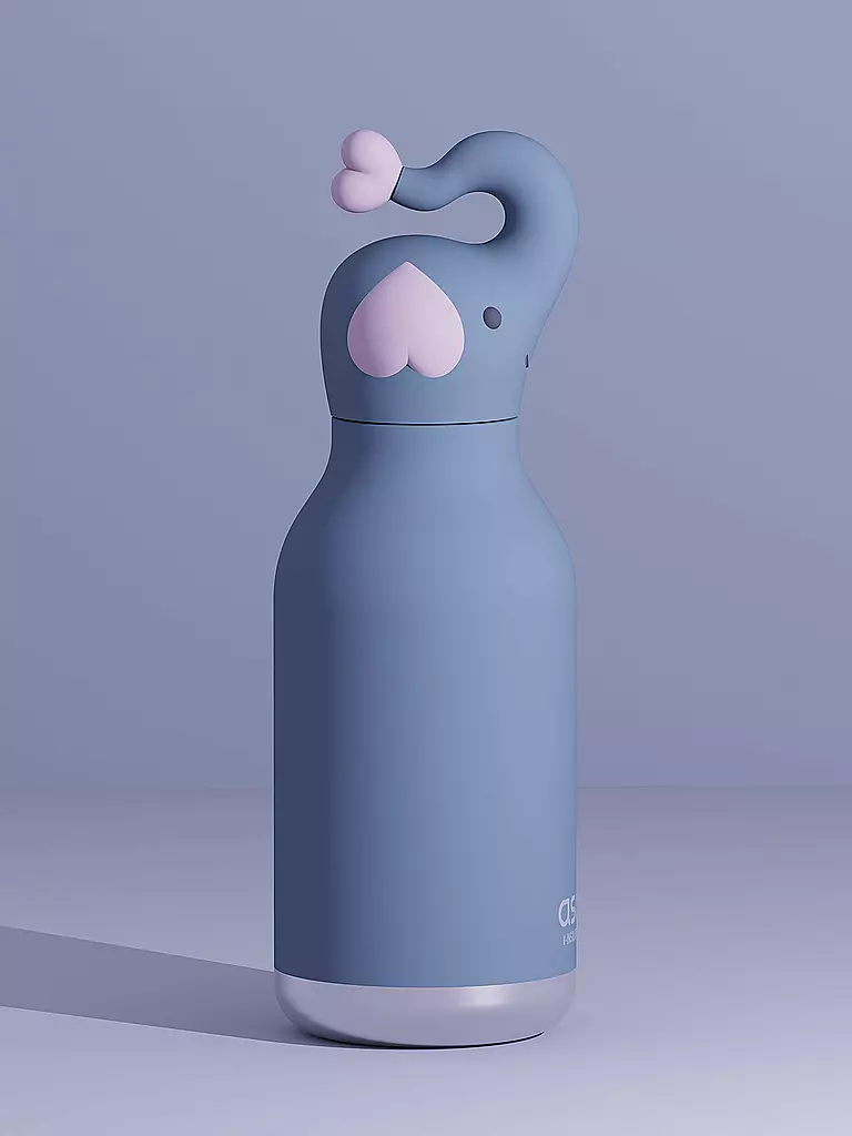 ASOBU | Bouteille isotherme 460ml ÉLÉPHANT gris | grau