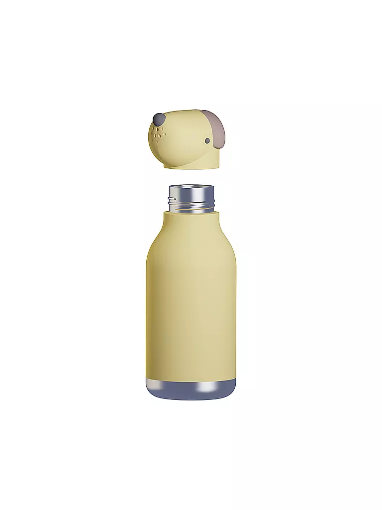 ASOBU | Bouteille isotherme 460ml CHIEN jaune | gelb