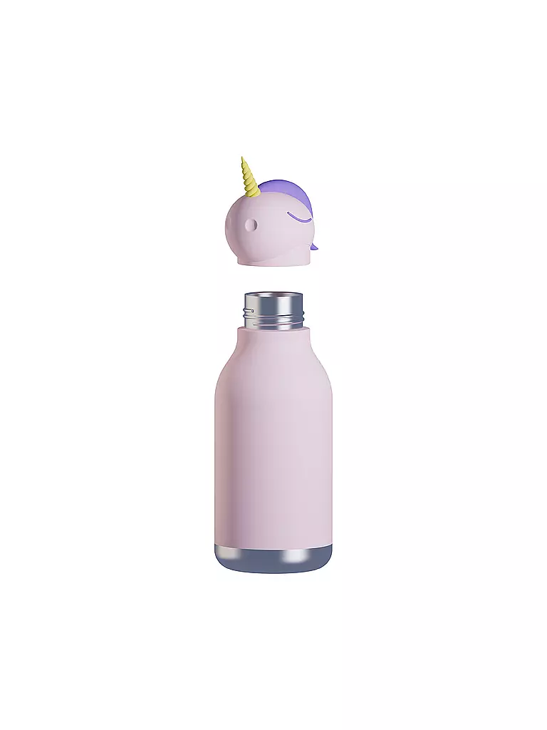 ASOBU | Bouteille isotherme 460ml LICORNE rose | rosa