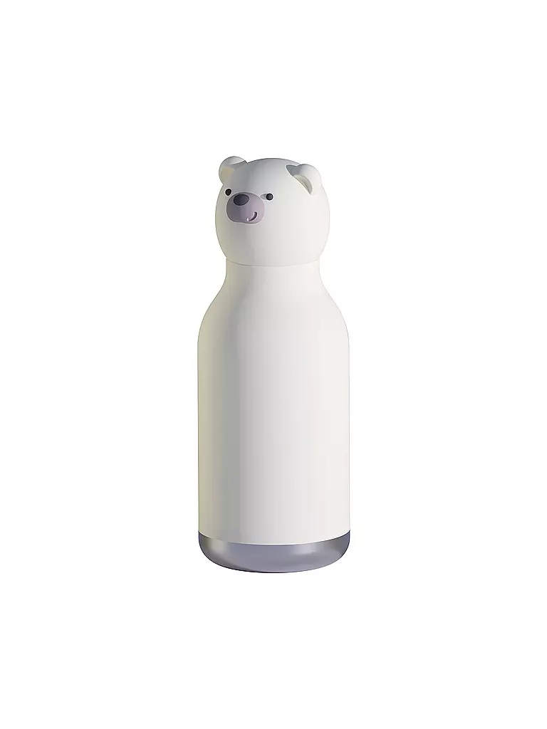 ASOBU | Bouteille isotherme 460ml OURS POLAIRE blanc | weiss