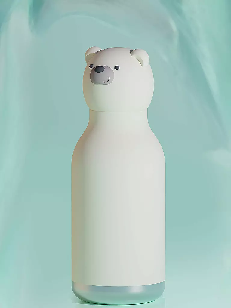 ASOBU | Bouteille isotherme 460ml OURS POLAIRE blanc | 