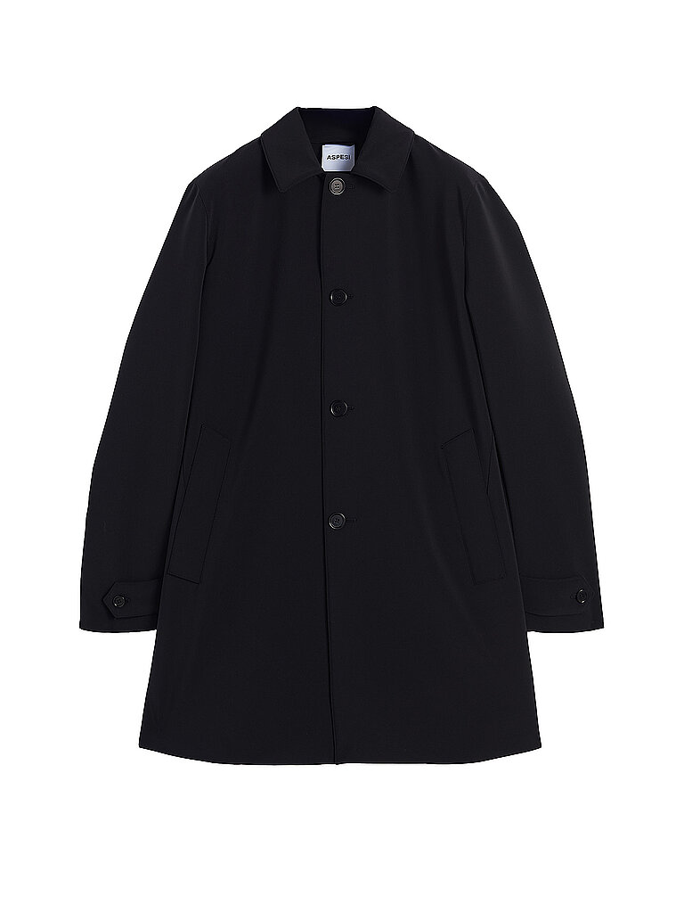 ASPESI+Nom+du+produit:+Trench-coat+noir+|+S