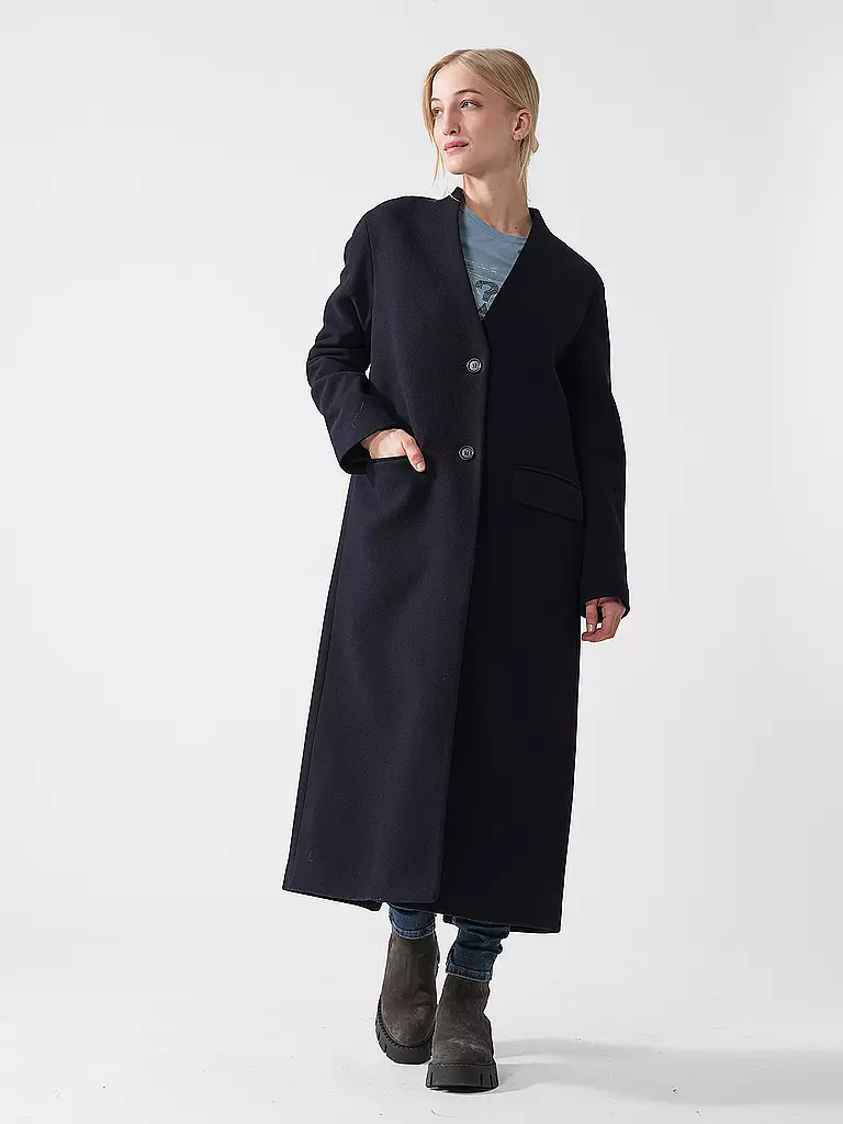 ASPESI | Manteau en laine | dunkelblau