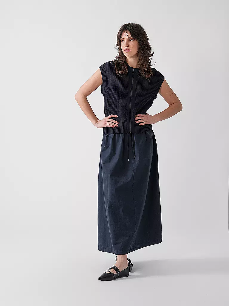 ASPESI | Maxi-jupe | dunkelblau